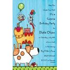 Animal Party Invitation