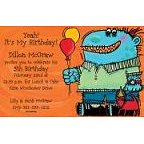 Monster Dog Invitation