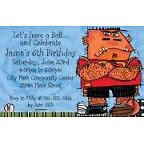 Monster Jock Invitation